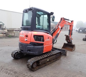 2017 Kubota U35-4ขุดมินิ3.5ตัน-24.8แรงม้าดีเซล-ไม่มีหางขุดขนาดกะทัดรัดสำหรับการก่อสร้าง - Product Image 1