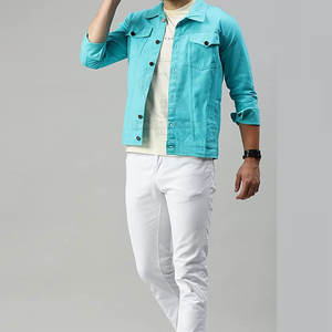 Chaqueta de Lona para Hombre, Corte Ajustado, Fabricación Profesional, Casual, Resistente al Viento, con Logotipo Frontal - Product Image 5