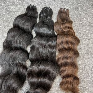 Onda natural más caliente en trama, gran stock de pelo virgen de alta calidad 100% pelo virgen, pelo crudo vietnamita - Product Image 3