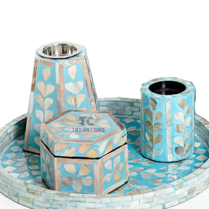 Hot <b>Ramadan</b> Eid <b>Mubarak</b> High Quality Mother of Pearl Inlay Bakhoor burner Mubkhar Incense burner Suitable for <b>Ramadan</b> Eid <b>Gifts</b> - Product Image 4