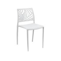 Chaise en polypropylène blanc moderne Brisa Ws Design, modèle 862, fabriquée en Chine pour une utilisation en cuisine et en restaurant