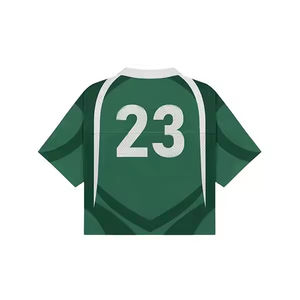 Camiseta Deportiva de Malla Corta Extra Grande de Alta Calidad para Hombre, con Logotipo Personalizado, Estilo Holgado, para Fútbol y Otros Deportes, Talla Grande - Product Image 6