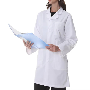 Nouvelle blouse de laboratoire blanche tendance unisexe à manches longues, uniforme médical, hôpital, laboratoire, infirmière, technicien, pharmacie, clinique - Product Image 6