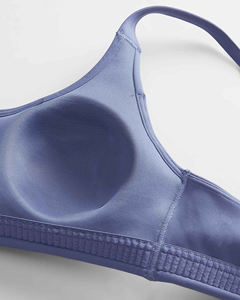 2025 personalizado señoras alto para impacto gimnasio Sujetador deportivo sin costuras acolchado de talla grande Yoga Sujetador deportivo sublimación liso transpirable Top - Product Image 5