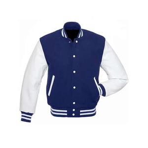 Chaqueta universitaria de nuevo estilo superventas para mujer, chaquetas universitarias a prueba de viento con letras informales de invierno personalizadas de alta calidad de lana 100% - Product Image 1