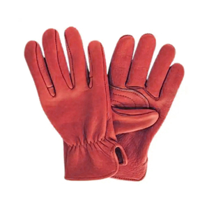 ถุงมือหนังสำหรับขับขี่ถุงมือหนังมาใหม่ถุงมือสำหรับอากาศหนาวปลอดภัยถุงมือหนังสำหรับโรงงาน - Product Image 5