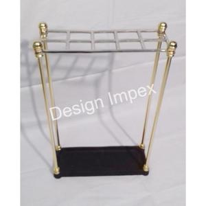 <b>Large</b> Structure Door Side Display Decorative Metal <b>Umbrellas</b> Holder Wholesale Silver and Gold <b>Umbrella</b> Stand in Reliable Prices - Product Image 6