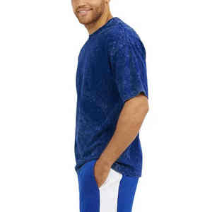 Camisetas de Algodón Grueso Extra Grandes para Hombre, Diseño Personalizado, Estilo Vintage, Lavadas con Ácido - Product Image 5