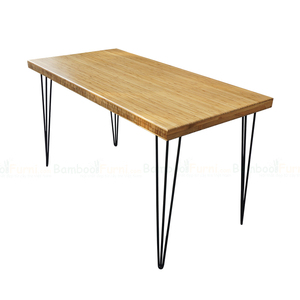 MB38011 140x70 mm Solid Bamboo Wood Tabletop Laminated 50 mm Thick Modern Design Durable E1 Formaldehyde Standard - Product Image 3