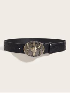 Ceintures en cuir Ceintures en cuir personnalisées Ceintures décontractées en cuir suédé couleur chameau pour hommes - Product Image 2