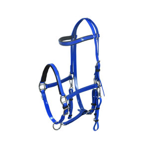 Bride de sangle enduite de PVC de cheval équestre rembourré doux et durable de la plus haute qualité avec serre-tête confortable Fabricant en gros - Product Image 4