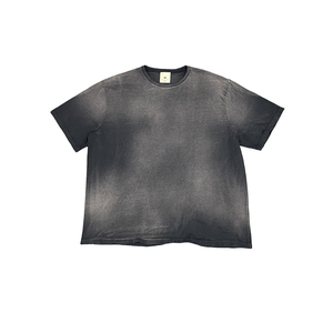 Fabricant de t-shirts surdimensionnés Casual Vintage Heavyweight Cotton Acid Wash Black Sun Faded T Shirts - Product Image 3