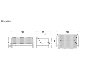 Classic Design Steel Sofa for Home Decor Office Hotels Restaurant Cafe Living Room Furniture Bulk Quantity Made in India 2023 - Product Image 5