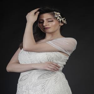 ชุดราตรียาวสำหรับผู้หญิง ดีไซน์หรูหรา ทันสมัย ได้รับความนิยมสูง |   ชุดเดรสทรงเข้ารูปคอวีหวานๆ สำหรับงานเลี้ยง งานค็อกเทล และงานกลางคืน - Product Image 4