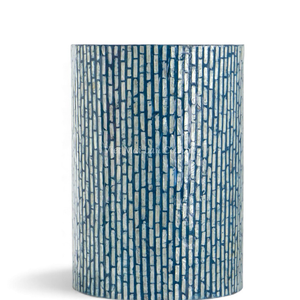 Taburetes de Nácar Premium, Muebles Elegantes con Incrustaciones de Concha Hechos a Mano para Decoración de Interiores - Product Image 2