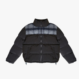 Vente en gros Veste matelassée homme hiver épaissie personnalisée Veste polaire extérieure en duvet avec capuche OEM respirante pour hommes - Product Image 1