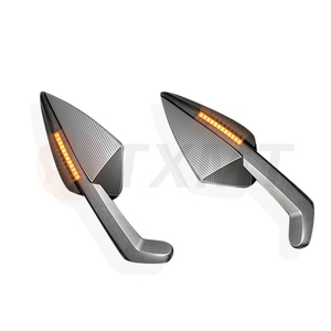 Rétroviseur latéral de moto, état neuf, rétroviseur modifié avec clignotant, rétroviseurs de voiture pour <span class=keywords><strong>DUCATI</strong></span> <span class=keywords><strong>V4</strong></span> V2 - Product Image 3