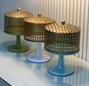 Support de casserole en acier inoxydable arabe rond écologique de meilleure qualité fait à la main de luxe de table service de nourriture chaude - Product Image 6