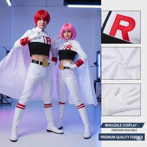 Disfraz de Cosplay de Anime para Adultos para Halloween, Conjunto Completo de Echo que Incluye una Capa de Poliéster, Unisex, Marca Personalizada, en Existencia - Product Image 2