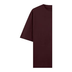 T-shirt décontracté pour femme grande taille à col rond et manches courtes, 100 % coton biologique, respirant et écologique - Product Image 6