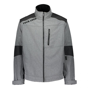 Hot Selling Men's Softshell <b>Parka</b> <b>Jacket</b> 100% Polyester Pu Printing Soft Shell <b>Jacket</b> Cheap Price Custom Logo Windbreaker <b>Jacket</b> - Product Image 6