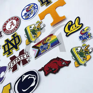 Designer Custom logo <b>Letter</b> Sew <b>on</b> Embroidery Full Embroidered Patches for Garment - Product Image 4