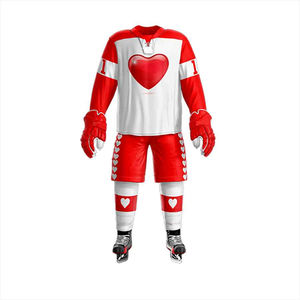 2025 Mejor calidad Nuevo diseño Uniformes de hockey sobre hielo para jóvenes Juegos de sublimación populares Nuevo Diseño Popular - Product Image 4