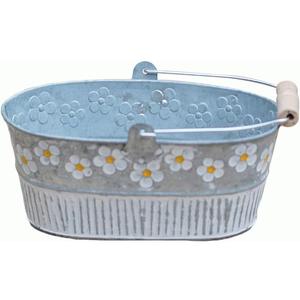 Pot de fleurs de Noël en métal au design unique Jardinière d'intérieur pour la décoration de la maison et du jardin Décoration de Noël en métal au design unique - Product Image 1