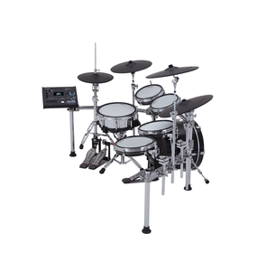 Kit de Batería Electrónica de Alta Calidad, 4 Piezas, con Parches de Malla, Pedal de Bombo y Trono, Ideal para Principiantes - Product Image 6