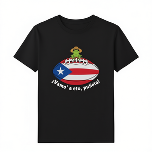 Maglietta Sportiva Boricua Football Pride, T-Shirt Coqui per il Giorno della Partita, Regalo per Tifosi di Porto Rico - Product Image 2