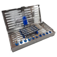 Outils d'implant dentaire manuel de meilleure qualité Perceuses de levage de sinus avancées Kit complet de chirurgie A-1 VERITAS Maxillaire à double extrémité