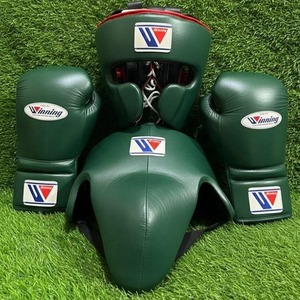 Ensemble de boxe professionnel de haute qualité, sur mesure, en cuir véritable, neuf, pour l'entraînement et le sparring en arts martiaux - Product Image 4