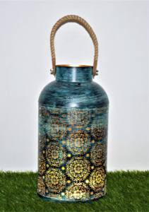 Soporte de vela de metal económico al por mayor y soporte de Navidad de farol con diseño de grabado nueva decoración del hogar - Product Image 5