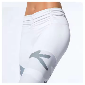 Mallas deportivas estampadas de alta elasticidad para mujer, pantalones elásticos a la moda para mujer, ropa deportiva atlética - Product Image 4
