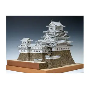 Japanese High Quality Personal Kid Toy Organizer Wood Castle Product