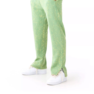 Solid Color Wholesale Cheap Price <b>Top</b> Selling Men Flared Tracksuits Plain Blank Design Sport Fitness Jogging Men's Tracksuit - Product Image 4