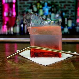 Premium Stainless Steel Reusable Bent Drinking <b>Straw</b> Elegant Gold Finish Eco Friendly Smooth Sip Perfect For <b>Cocktails</b> - Product Image 3