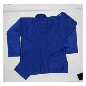 Conjuntos de uniformes de artes marciales con patrón sólido de secado rápido, trajes de Karate transpirables de talla grande al por mayor - Product Image 2