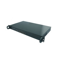 1U rack montable j4125 fanless pare-feu PC OPNsense serveur VPN avec 4 lan réseau serveur VPN routeur