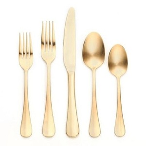 Espejo de viaje de boda de lujo personalizado pulido mate 5 uds cuchillo tenedor cuchara cubiertos juego de cubiertos de acero inoxidable cubiertos - Product Image 1