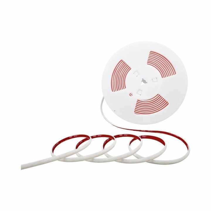10 Meters High Voltage LED Strip 220V With Schuko Plug 16A SMD 2835 12.5W/M 92lm/W F Cold White 6500K Ra>80 120° IP65 -