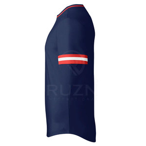 Maillot de baseball pour homme, coupe ajustée, séchage rapide et respirant, couleur personnalisée, 100 % polyester, avec nom d'équipe personnalisé pour le baseball et le softball - Product Image 3