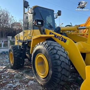 รถตักล้อยางโคมัตสึ 380 มือสอง น้ำหนัก 16.9 ตัน ความจุบุ้งกี๋ 3.1 ลูกบาศก์เมตร ของแท้จากญี่ปุ่น เครื่องจักรก่อสร้างขนาดกลาง ชั่วโมงการทำงานต่ำ ได้รับการรับรองมาตรฐาน CE - Product Image 6