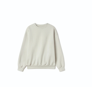 Wholesale Custom Pullover Sweatshirt Chenille <b>Applique</b> Embroidery Sweatshirt for Men 100% Cotton Fleece Crewneck Sweatshirts - Product Image 4