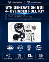 ACT Petrol Engine Vehicle 4 Cylinder Cng Autogas Conversion Auto Natural Cng Gas Direct Injection System