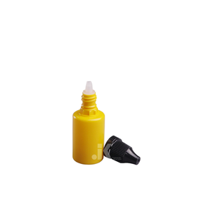 Bouteille ronde en HDPE jaune et blanc pour emballage liquide, 20 ml, fabrication au Vietnam, vente en gros, OEM/ODM, meilleure qualité M0313 - Product Image 2