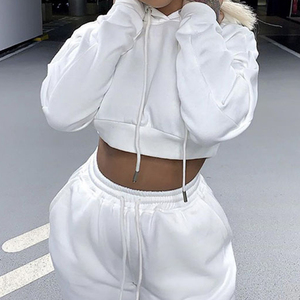 Chándal informal de manga larga de verano para mujer, chaqueta a prueba de viento de nailon, ropa de calle, pantalones cortos con cremallera de poliéster, conjunto de chándal - Product Image 4