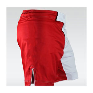 กางเกงขาสั้นสำหรับผู้ใหญ่ผ้าโพลีเอสเตอร์สำหรับ100% กางเกงมวยไทยพิมพ์ลายแบบระเหิดดีไซน์ล่าสุด - Product Image 3