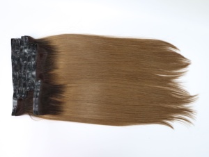 APOGROUP Extensions de cheveux à clipser sans couture 100% cheveux humains vierges vietnamiens Remy Aspect naturel Toutes les couleurs à partir de 10 pouces - Product Image 2