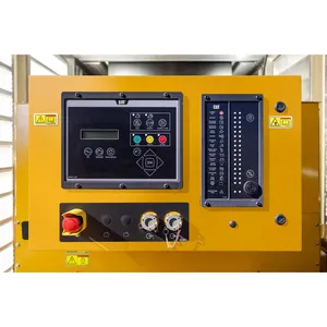Groupe électrogène diesel industriel triphasé d'occasion de 800 kW, sortie 480 V, sur remorque, pour alimentation de secours commerciale - Product Image 5